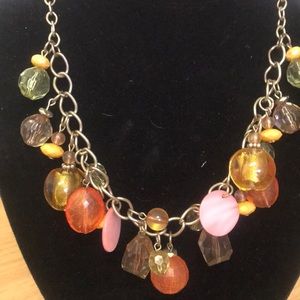 Multi colored necklace